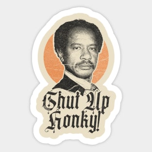 VINTAGE RETRO SHUT UP HONKY! Sticker